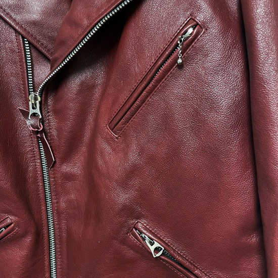 ライダースジャケット メンズ 本革 レザー レッド 赤 レッドライダースジャケット モード系 ファッション 個性的 V系 ビジュアル系 ストの通販はau Pay マーケット Alleglo Crows