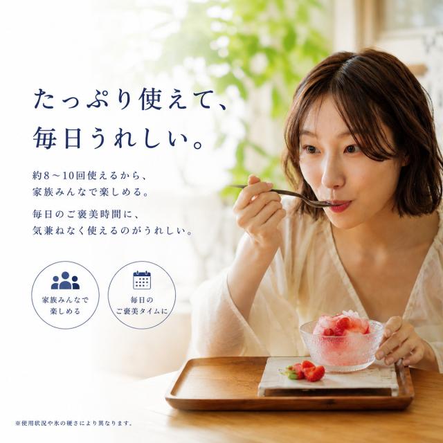 【Vita Craft 正規品】ビタクラフト 電動かき氷器 スノーフレーク ふわふわかき氷器 ふわふわ かき氷 製氷カップ 2個付き 3つの食感が楽しめる 家庭 コードレス USB充電式 持ち運び 軽量 ワンタッチ さらさら シャリシャリ かき氷機 電動かき氷機 ブラック VC-SI001BK_10