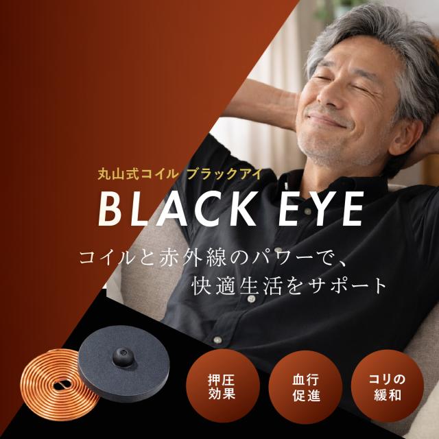 丸山式コイル ブラックアイ 6個入り 電磁波防止 電磁波対策 一般医療