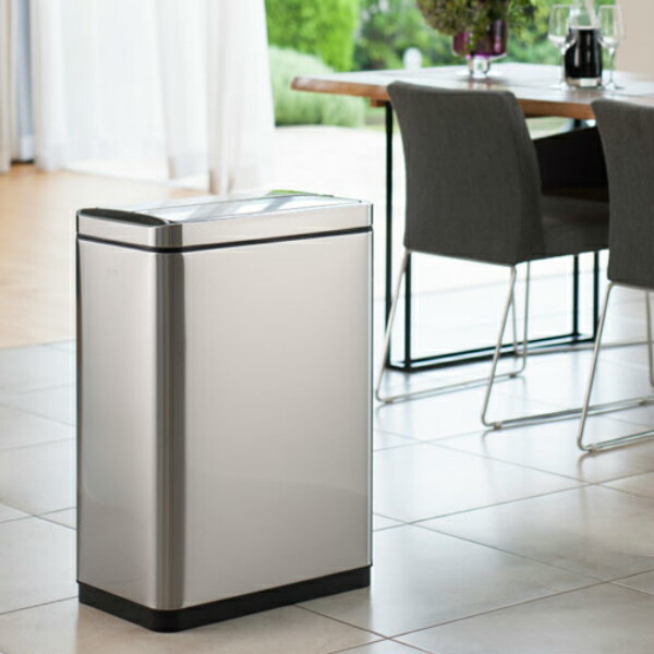 EKO デラックス・ファントムセンサービン 30L シルバー EK9287MT-30L 送料無料 センサー ゴミ箱 自動_1