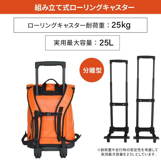 防災バッグ METEX EX.48 防災バッグ TANAKA防災士ブラザーズモデル 非常用バッグ 防災セット 防災グッズ 地震 火災 Mベーシック オレンジ シルバーグレー