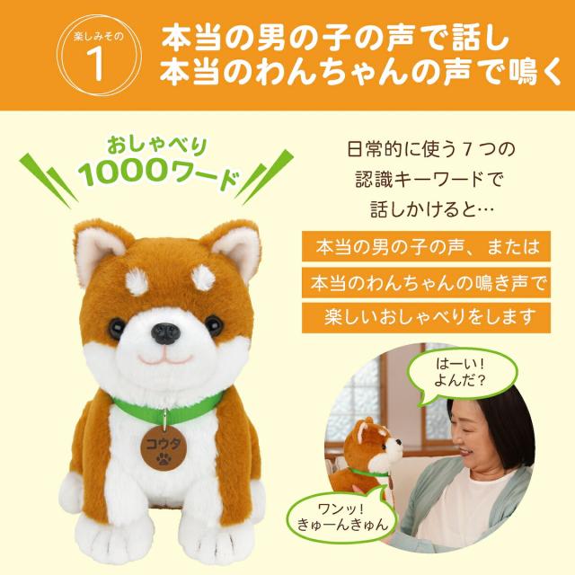 しばいぬ コウタ バンダナ付 こんにちワン！しばいぬコウタ バンダナ