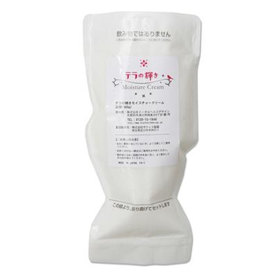 当日/翌日配送 テラの輝き モイスチャークリーム詰替パウチ400g 1袋 【365日ヤマト倉庫出荷】 油分も水分もお肌に与えてくれるオールインワン型のゲルクリーム