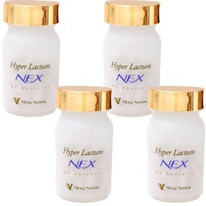 ハイパーラクタムNEX ネックス NS乳酸菌 60カプセル １瓶×４本 お買い得4個セット 「ハイパーラクタム」がグレードアップ