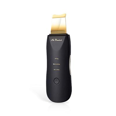 【超美品】ウォーターピーリング複合美顔器 Rocklean Premium(黒) 正規代理店】The Beautools ウォーターピーリング複合美顔器