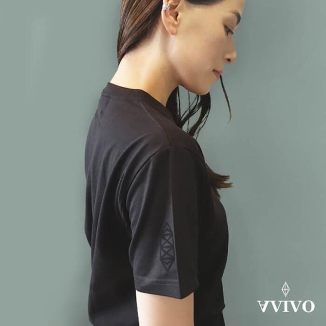 正規販売店 センタライズオーガニックTシャツ スミクロ 男女兼用 オーガニックコットン 半袖 月の隕石の微粉末使用_2