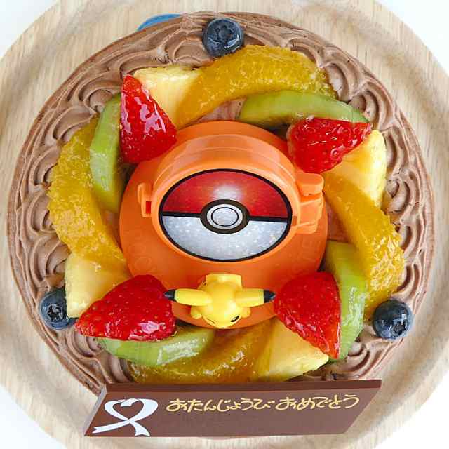 キャラデコお祝いケーキ ポケットモンスター 生チョコクリームショートケーキ 5号 4 6人 クリスマスケーキ バースデーケーキ 誕生日ケーの通販はau Pay マーケット Cake Express