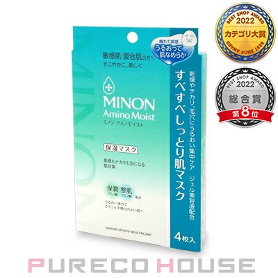 パネル MINON Amino Moist 肌マスク15枚 しっとり すべすべ - 通販