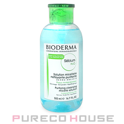 ビオデルマ セビウム H2o エイチツーオー D 片手プッシュポンプ 500ml クレンジング の通販はau Pay マーケット プレコハウス