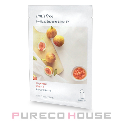 Innisfree イニスフリー マイリアル スクイーズ マスクシートex ml イチジクの通販はau Pay マーケット プレコハウス