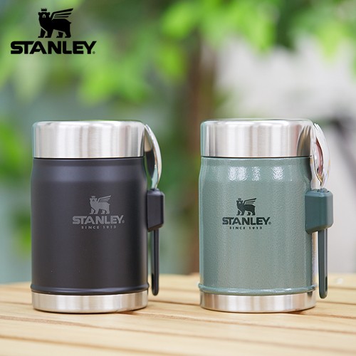 Stanley Classic Food Jar with Spork 0.41 L green