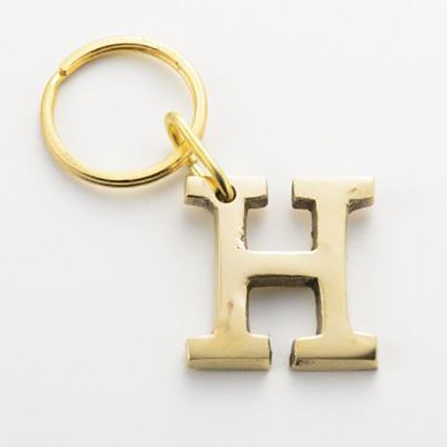 メール便可4個まで 真鍮イニシャルキーリング ブラス キーホルダー BRASS LETTER KEYRINGの通販はau PAY マーケット -  京都ブルーラパン au PAY マーケット店 | au PAY マーケット－通販サイト