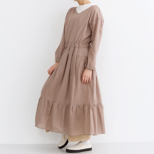 メール便送料無料 Merlot Ikyu 綿麻 バック リボン ワンピース ナチュラル フリーサイズ 2wayタイプの通販はau Pay マーケット ココナツライト