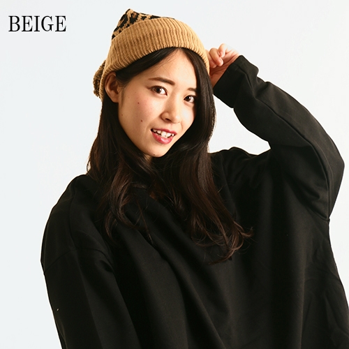 ドラッグハニー Drughoney ポンポン付き ヒョウ柄 ニット帽 帽子 小物 動物柄 ひょう 豹 フリーサイズの通販はau Pay マーケット ココナツライト