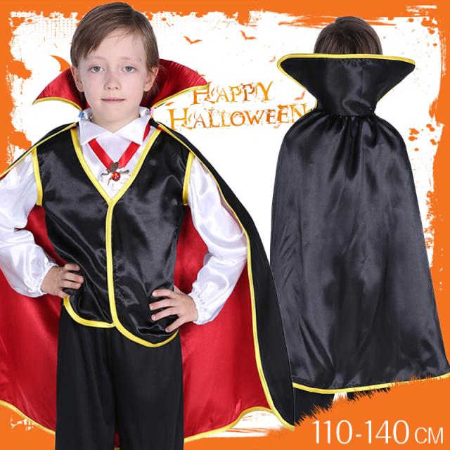 クリスマス サンタ コスプレ ハロウィン コスチュー 吸血鬼 バンパイア 子供 コスプレ 衣装 男の子 吸血鬼 パーティー 仮装 変装 忘年会の通販はau Pay マーケット ルネッタ