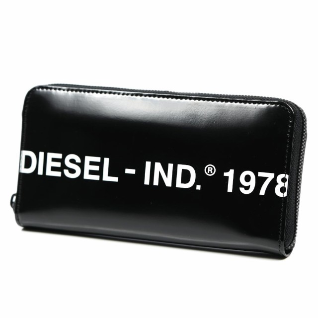 ディーゼル DIESEL 長財布 ラウンドファスナー ブラック 24 ZIP X07052 