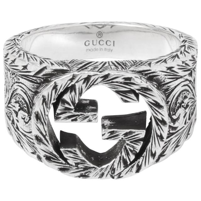 グッチ 指輪 リング Gucci メンズ インターロッキングg エングレービング ワイド シルバー 日本サイズ18号 アクセサリー J8400 08の通販はau Pay マーケット アクセサリーギフトのtys