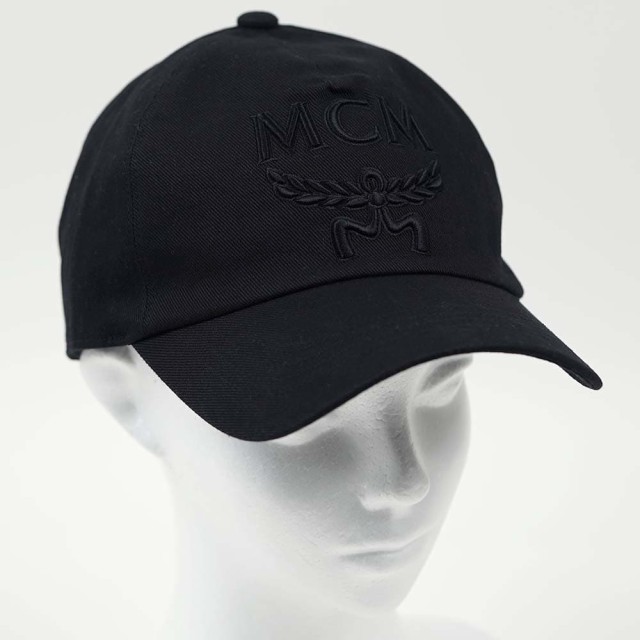 MCM エムシーエム キャップ 帽子 MECBSMM02 BLACK MCM COLLECTION CAP