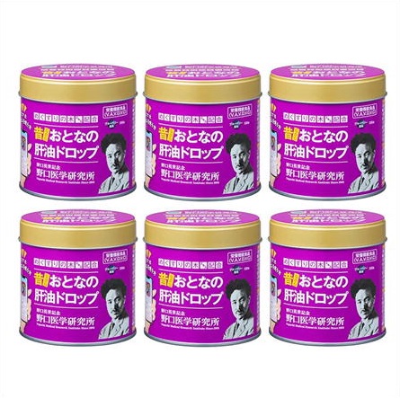 送料無料 ［6個セット］おとなの肝油ドロップ　ブルーベリープラス　90g×6個 ・以上お買上げで全国配送料無料