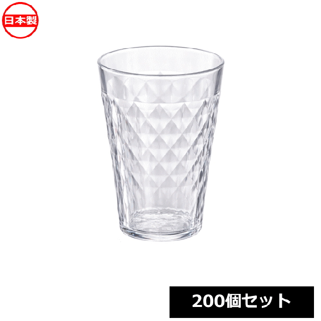 ナカヤ化学産業 スピカ グラス 520 クリア 200個セット K502-1 日本製 19,240円
