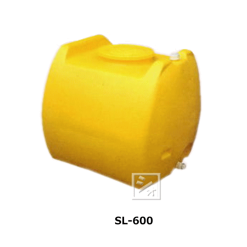 【法人配送限定】 モリマーサム樹脂工業 SL-600 ローリータンク イエロー