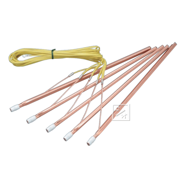 末松電子 電気柵 #709 マイナス棒45型 （アース棒45型）