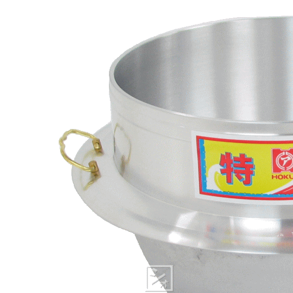 北陸アルミニウム UK01-AK331 特製釜 （羽釜） カン付 33cm 日本製_1