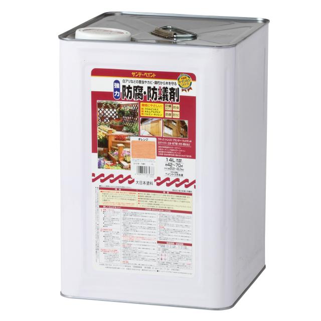 強力防腐・防蟻剤 14L サンデーペイント 防虫 防カビ 法人様限定商品_2