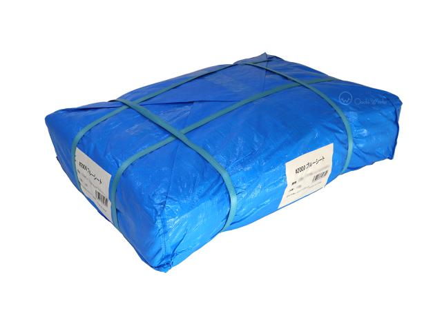 ブルーシート＃2000 3.6ｍ×5.4ｍ 10枚入り 中厚シート  【本州四国九州送料無料！】