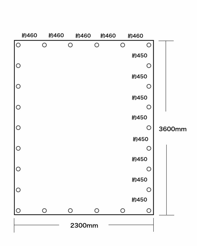 トラックシート 2.3ｍ×3.6ｍ グリーン 2ｔトラック 荷台カバー 厚手 荷台シート 【本州四国九州送料無料！】の通販はau PAY マーケット  オオチワークス au PAY マーケット－通販サイト