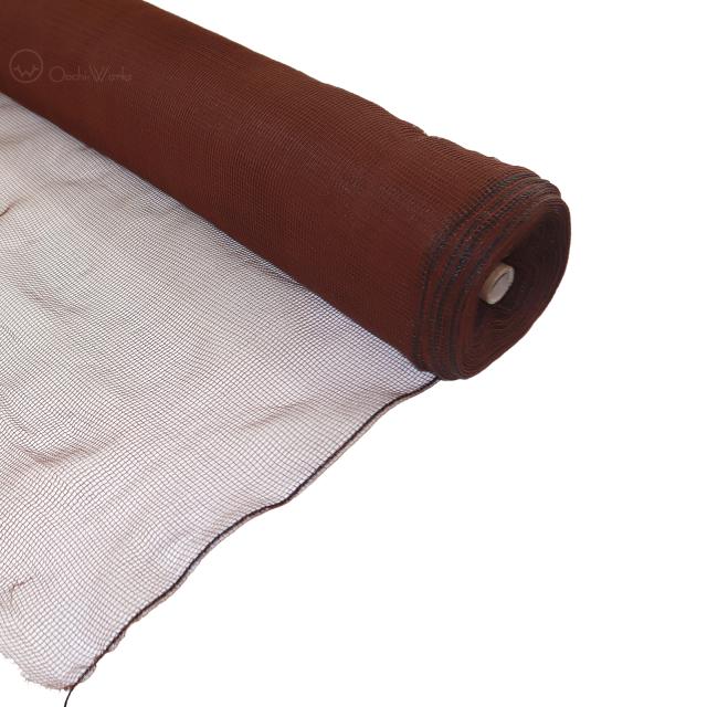 防風ネット 2.0ｍ×50ｍ 4ｍｍ目 ブラウン 防風網 風よけネット 農業ネット 法人様送料無料 個人様別途送料の通販は 6,860円