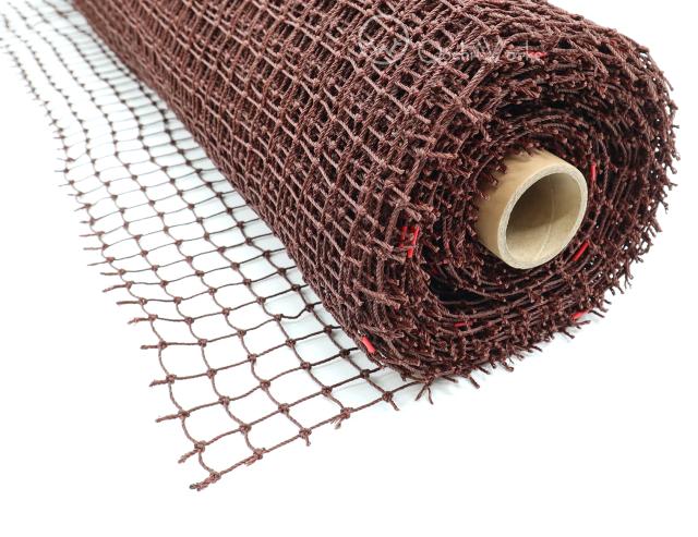 ゴルフネット　ロール巻　1ｍ×30ｍ　25ｍｍ目　ブラウン　ゴルフ練習用ネット　園芸ネット　防獣ネット　防鳥ネット　 【本州四国九州送料無料！】_3