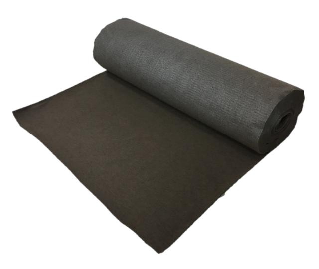 厚手防草シート　ストロングマット　ブラウン　1ｍ×20ｍ　厚み約3ｍｍ　耐用年数15年