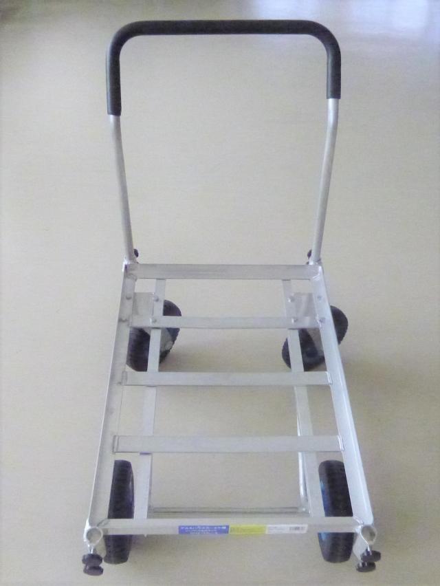 自在アルミハウスカー2個積み　TC4519AL-2　8インチノーパンクタイヤ　法人様送料無料　個人様別途送料_1