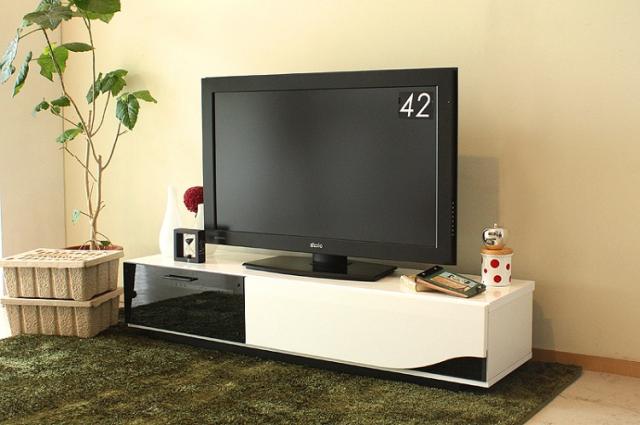 東馬 クアトロ 150cm テレビボード ホワイト 白 テレビ台 ローボード