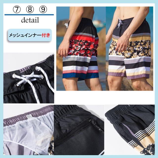 カーハート　メンズ　サーフパンツ　水着　黒　M　インナー付き　スイムウェア　夏 carhartt162_a.jpg