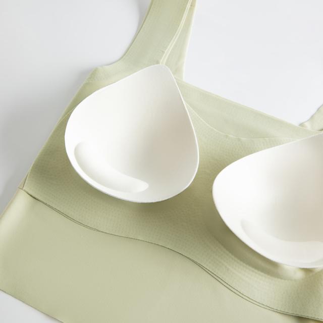 【SUKALA】ブラトップ付きヘザーショートタンク　Lサイズ Yoga スポーツ 【SUKALA】ブラトップ付きヘザーショートタンク Lサイズ