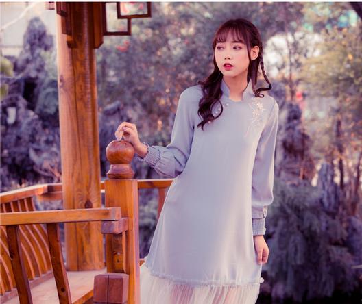 コスプレ服 チャイナドレス ダンス衣装 写真撮影 学園際文化際 中華服 舞台服装 唐装漢服 変装 演出服 ワンピースの通販はau Wowma カワノ商店