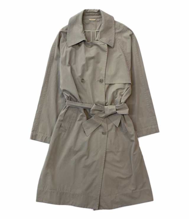 アーツアンドサイエンス トレンチコート Loose Fit Trench Coat 2022SS オリーブ 071-U126-010 レディース  SIZE 9 ARTS＆SCIENCE 中古｜au PAY マーケット