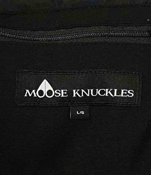 ムースナックルズ ファーダウンジャケット CA56669 メンズ SIZE L MOOSE KNUCKLES 中古