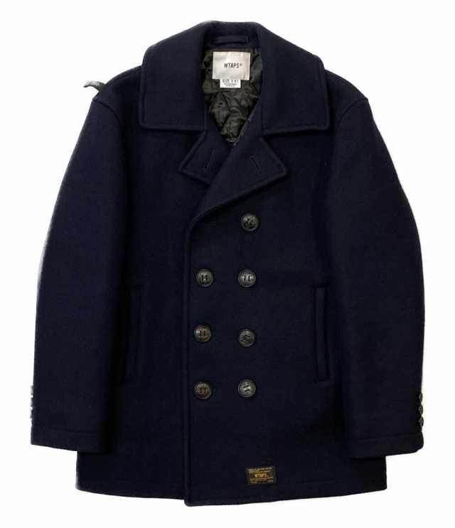 ダブルタップス ピーコート BLACK WATCH P COAT WONY MELTON 17aw