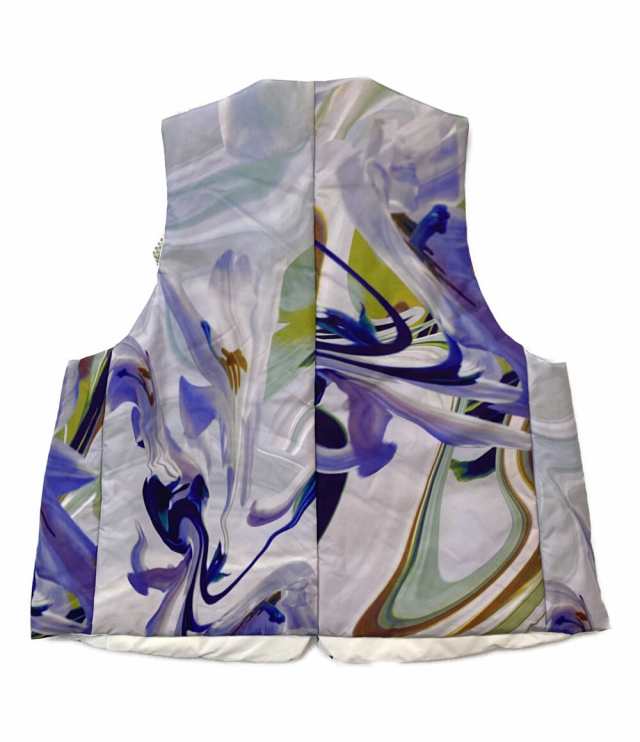 美品 プラスターナ ベスト REVERSIBLE PADDING VEST メンズ SIZE