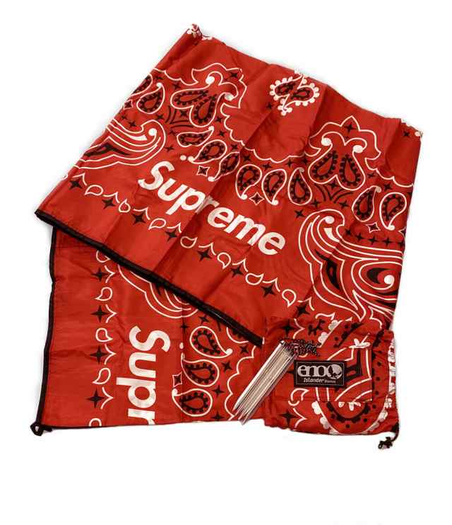 シュプリーム ブランケット ENO Islander Nylon Blanket Red ナイロン