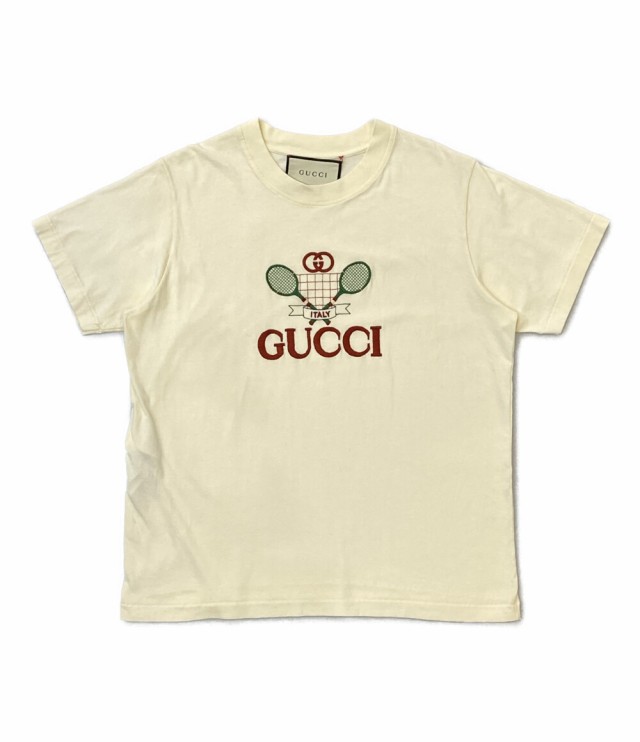 グッチ 半袖シャツ Tシャツ 20ss テニス レディース SIZE M GUCCI 中古｜au PAY マーケット