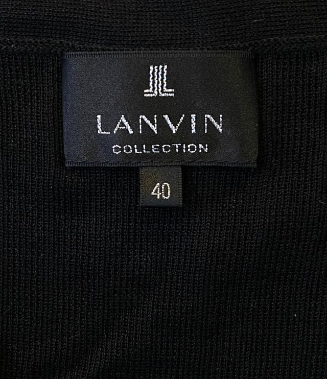 美品 ランバンコレクション カーディガン シルク 2919802
