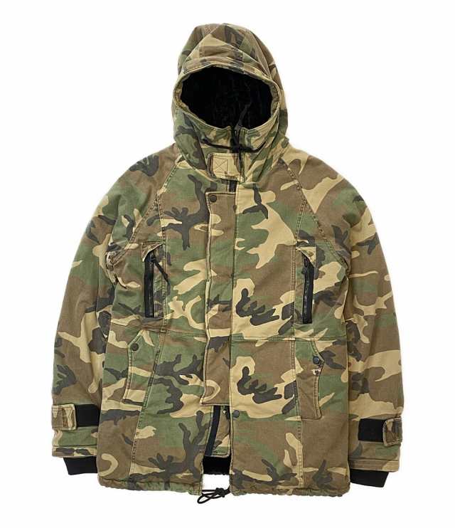 キス ノンネイティブ パーカー TROOPER SHERLING PARKA 迷彩 NN-KITH-JU001 メンズ SIZE L KITH ×  nonnative 中古｜au PAY マーケット