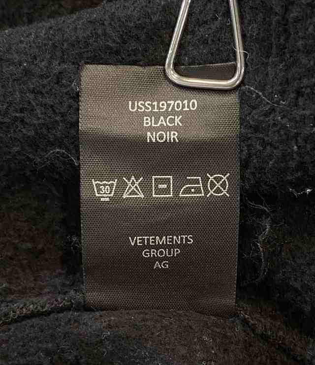 VETEMENTS ヴェトモン 19SS カートゥーン スウェット パーカー L