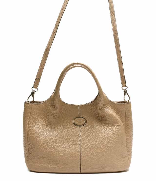 トッズ ショルダーバッグ ベージュ ２WAY レディース SIZE - TOD S 