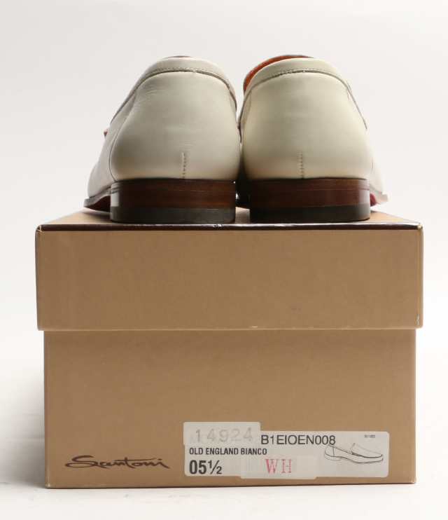 サントーニ スリッポン メンズ SIZE 5 1/2 SANTONI 中古の通販はau PAY 