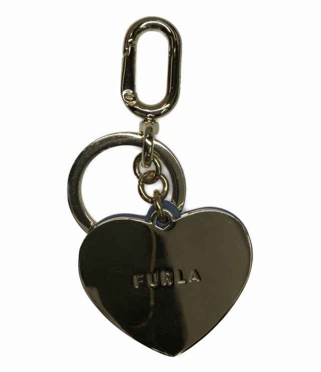 フルラ バッグチャーム キーホルダー ハートモチーフ レディース FURLA 中古｜au PAY マーケット